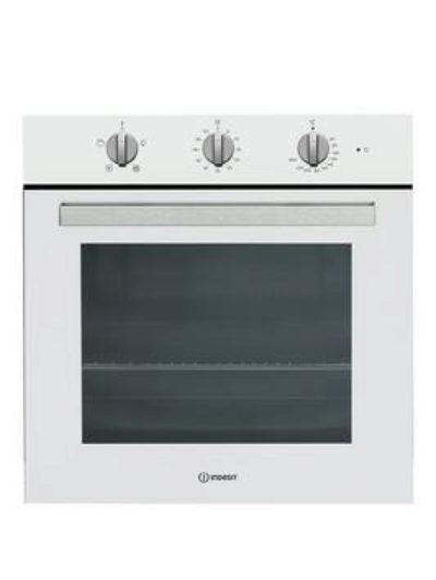 Indesit Aria Ifw6330Whuk 60Cm Built-In Single Electric Oven - Oven With Installation Indesit Aria Ifw6330Whuk 60Cm Built-In Single Electric Oven - Oven With Installation